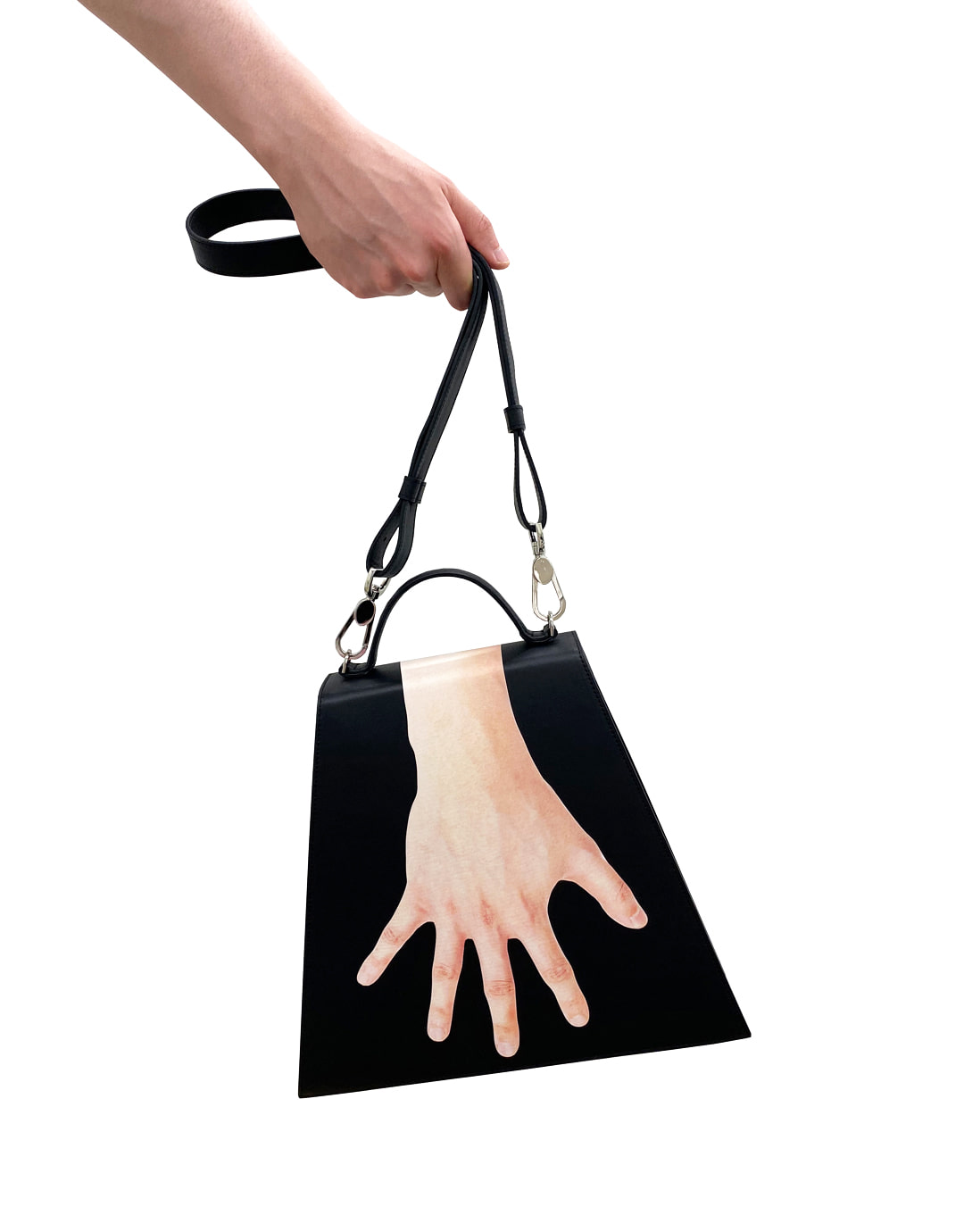 &quot;HAND&quot; Bag / Black