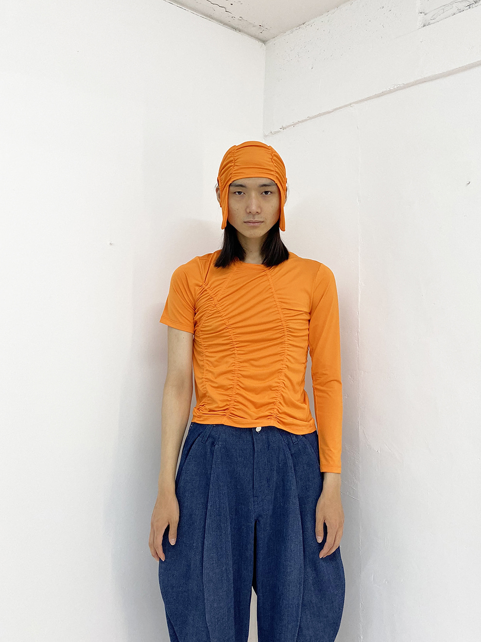 Tiger Orange Broken Chamwoe T-Shirt